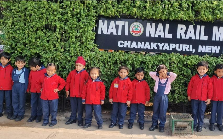 Mother's Pride Sugar Pie preschool building in Tilak Nagar, New Delhi