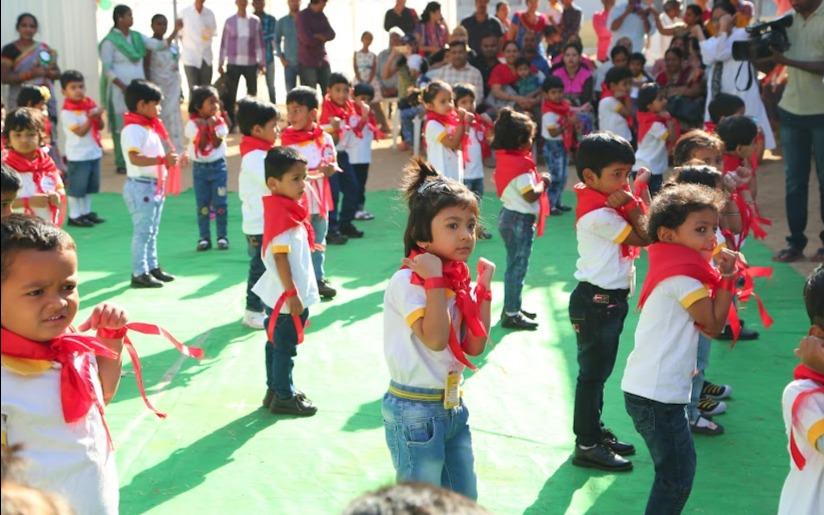 Time Kids preschool building in Padma Rao Nagar, Secunderabad