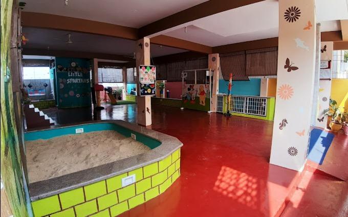 Little Spartans Preschool and Daycare Centre preschool building in Hosakerehalli, Bengaluru