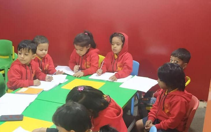 Dr. Kamna's Gurukool Pre-school & Academy preschool building in Hinjawadi Phase 3, Pune