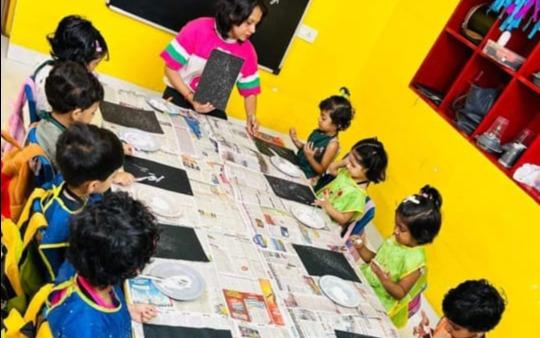 Little sprouts preschool  And Daycare preschool building in Tingre Nagar, Pune