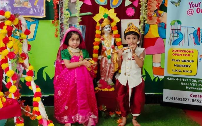 Kool Champs Snehapuri Colony preschool building in Snehapuri Colony, Hyderabad