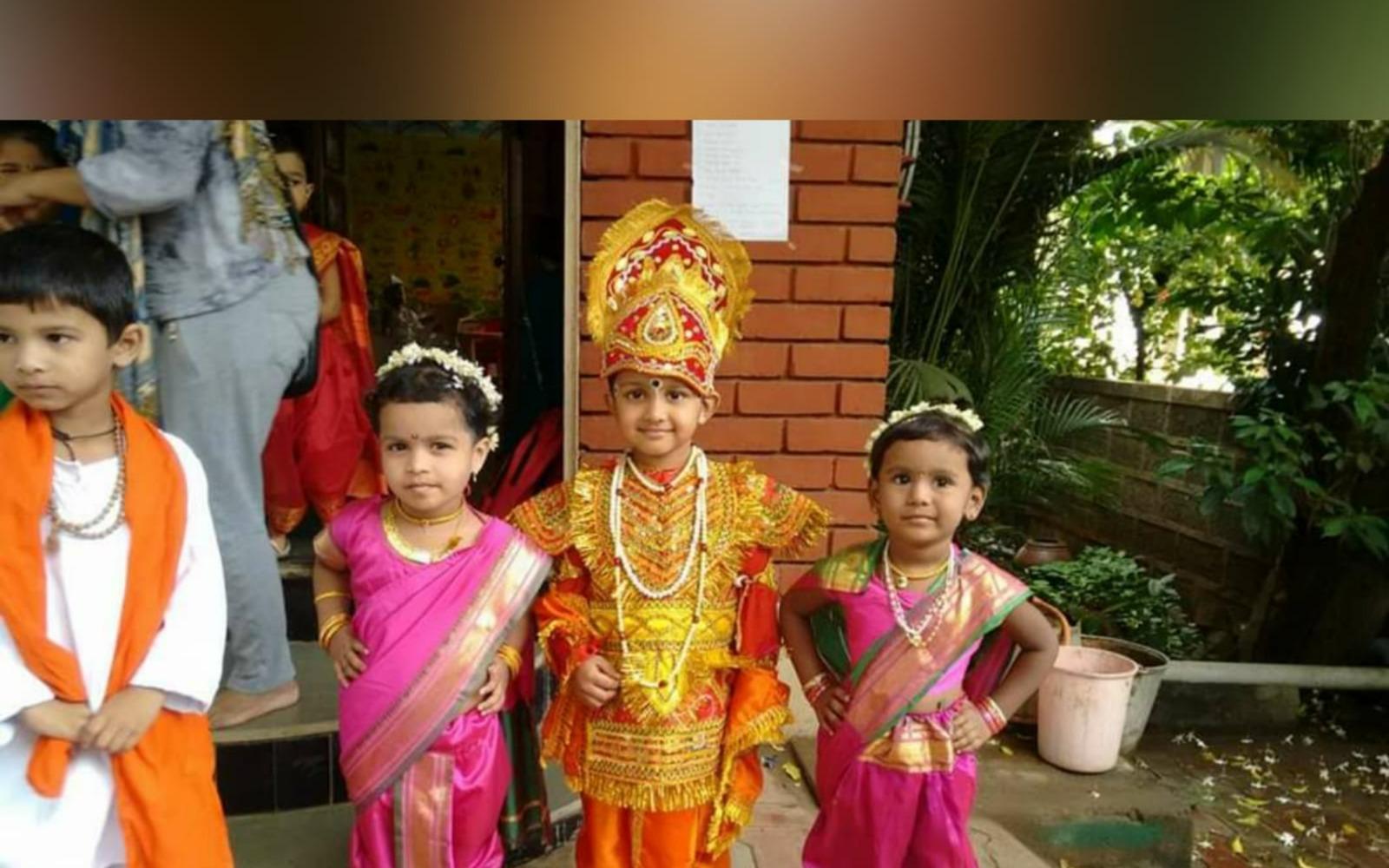 Hello Kids - Skyline preschool building in Radhanagari Road, Kolhapur