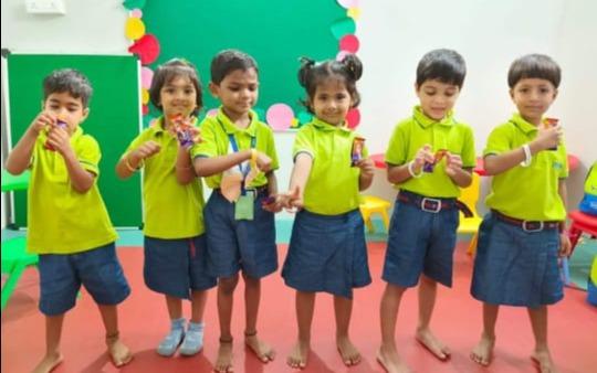 EuroKids PreSchool and Day Care preschool building in Hinjawadi, Pune