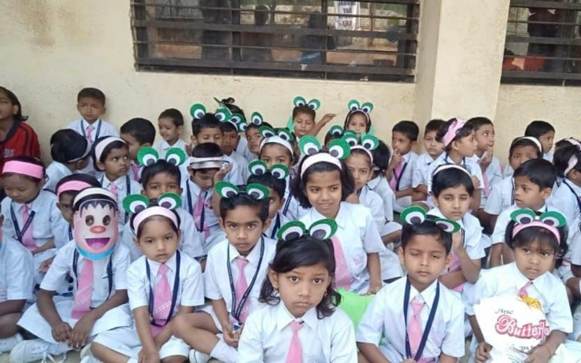 AR International School preschool building in Charholi Budruk, Pune