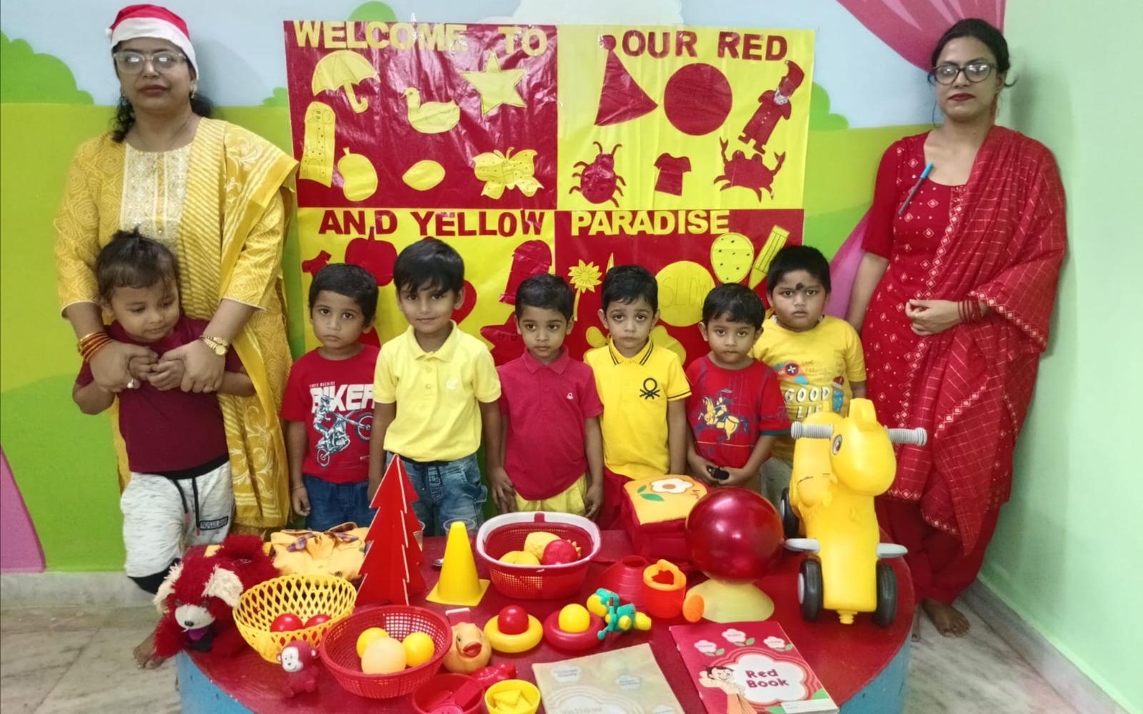Shemrock Blooming Buds preschool building in Dumdum, Kolkata