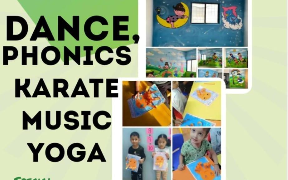 Pearl Jr Preschool & Daycare preschool building in Charholi Budruk, Pune