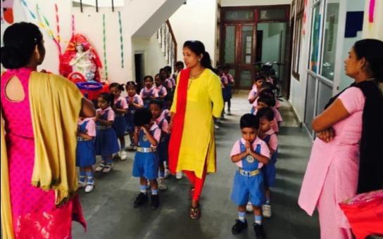 KinderJoy Learning Kishan Ganj preschool building in Kishan Ganj, New Delhi