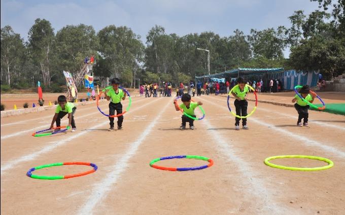7Petals Academy preschool building in Kengeri Satellite Town, Bengaluru