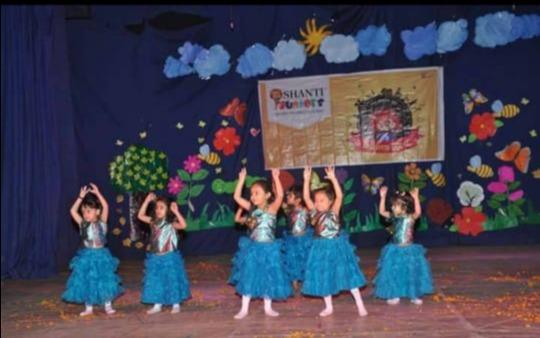 Shanti Juniors preschool building in Kudasan, Gandhinagar