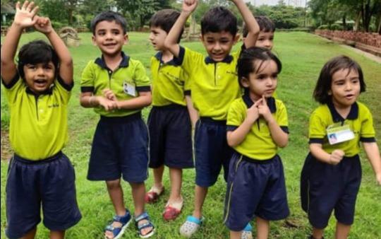 The Little Leaf Preschool preschool building in Sion East, Mumbai
