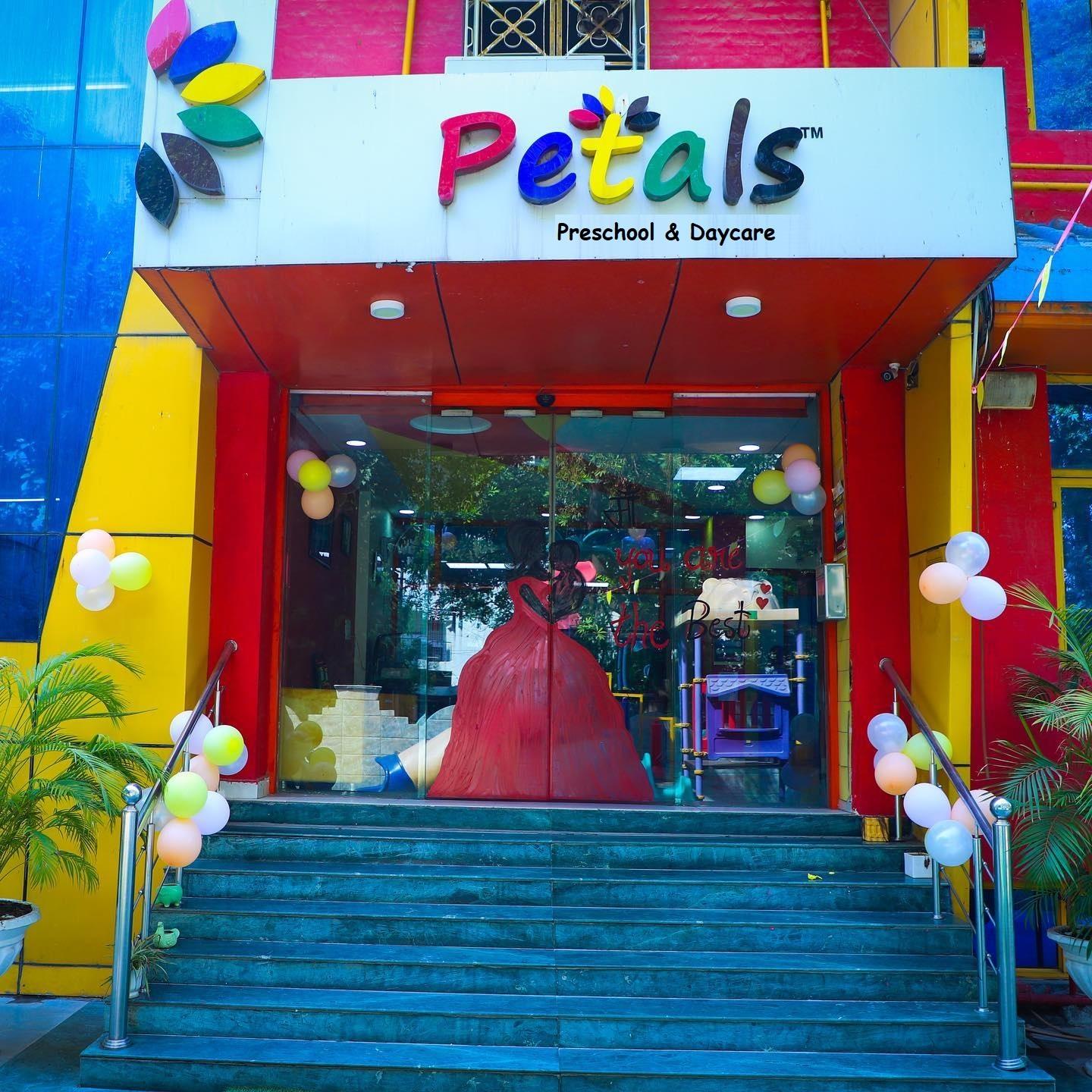 Petals Preschool Nirman Vihar preschool building in Nirman Vihar, New Delhi