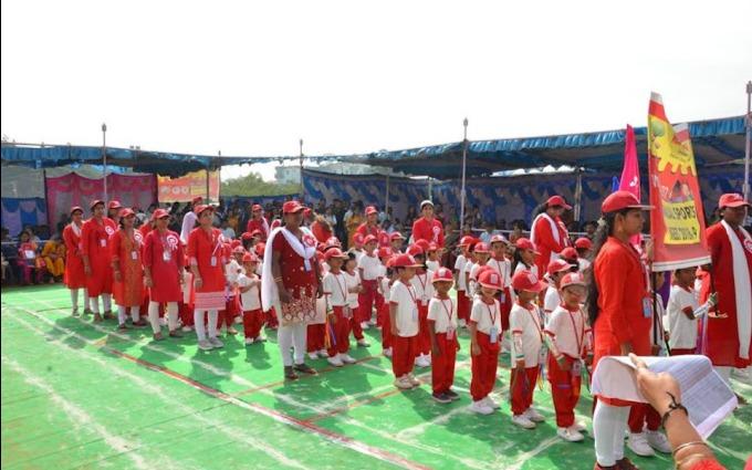 Red Cherries Montessori Munnenkollal preschool building in Munnekollal, Bengaluru