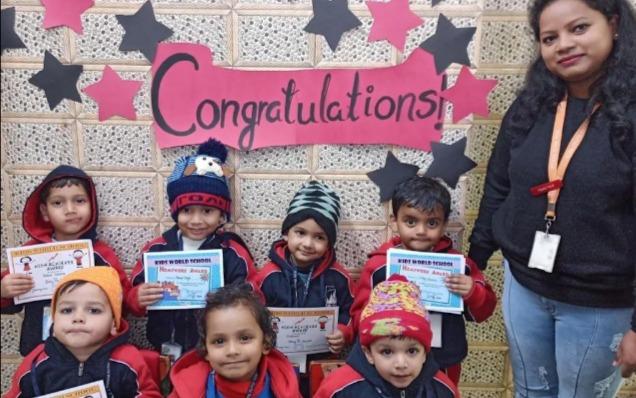 Kids World School Gole Market preschool building in Gole Market, New Delhi