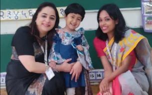 Amiown Pushp Vihar preschool building in Pushp Vihar, New Delhi