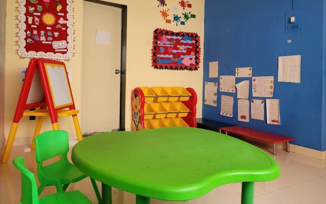Shanti Juniors preschool building in Pimple Saudagar, Pune