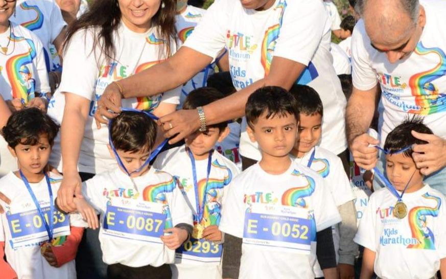 Little Elites preschool building in Pimple Gurav, Pune