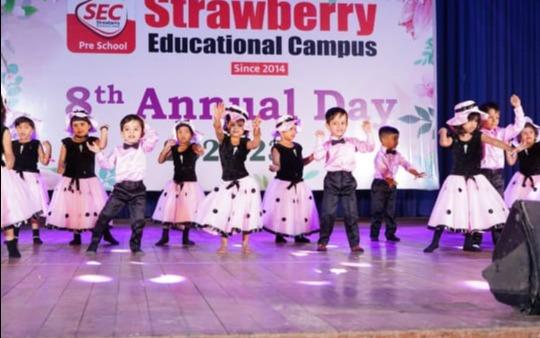 Strawberry Educational Campus, Lagad Mala preschool building in Vadgaon, Pune