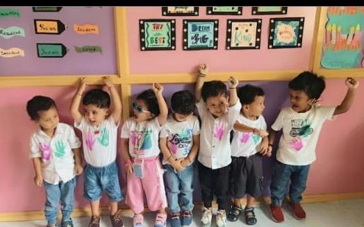 Galaxy Wisdom Sector 52 preschool building in Sector 52, Noida