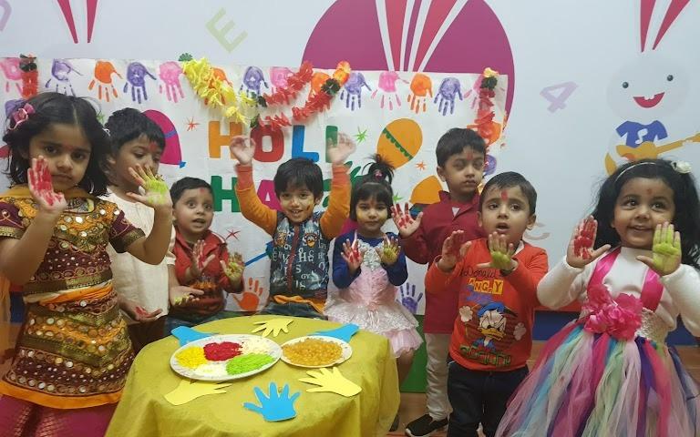 Chibikko Kids preschool building in Mayur Vihar, New Delhi