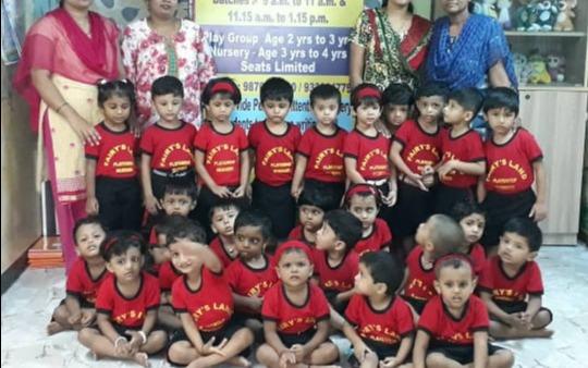 Fairysland Playgroup and Nursery preschool building in Parel, Mumbai