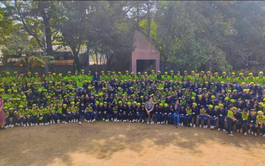 Sunshine Kids Academy preschool building in Moshi, Pune