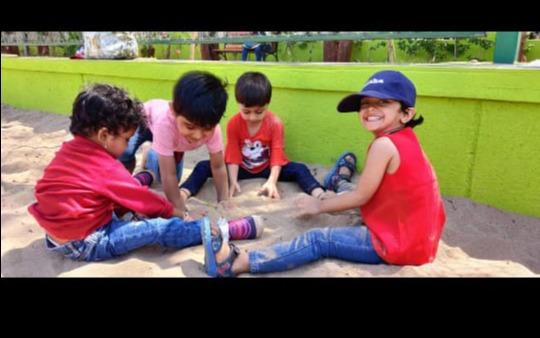 Neha's Kids Village preschool and kids activity center preschool building in Borivali West, Mumbai