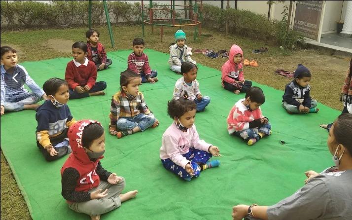Kidzz Dreams Basi Bahuddin Nagar preschool building in Sector 70, Noida
