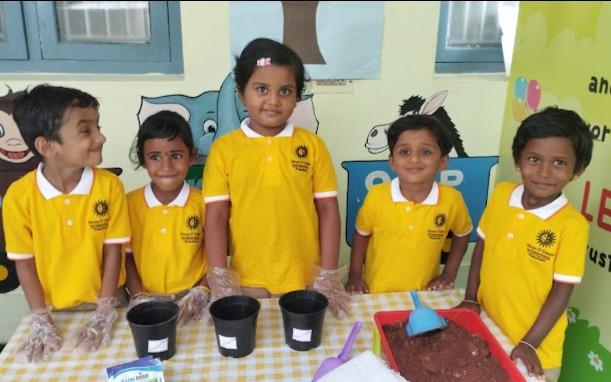 Helen O Grady Saravanampatti preschool building in Saravanampatti, Coimbatore