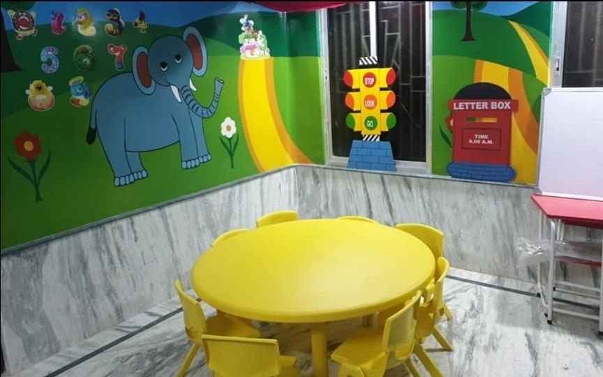 Hello Kids Sunshine preschool building in Behala, Kolkata