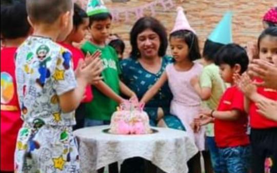 KiKinder Care Playschoolnder Care Playschool preschool building in Sector 49, Gurugram