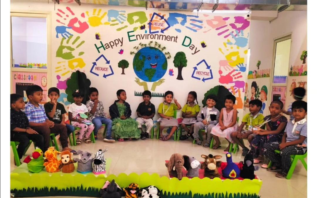 Exploring Minds Preschool and Daycare preschool building in Kodigehalli, Bengaluru