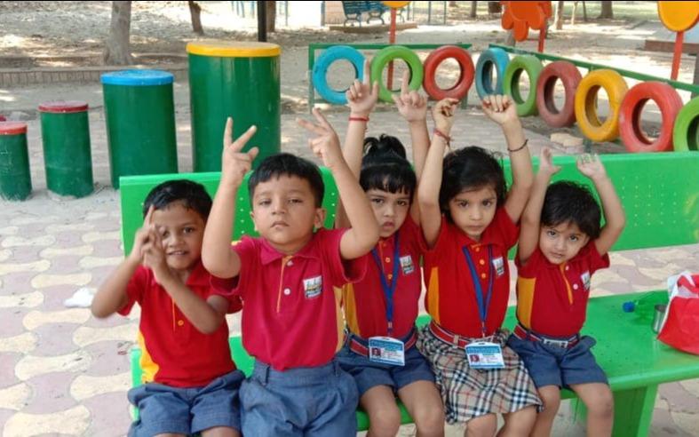 Hello Kids - Mangoblossoms preschool building in Bhadra Bazaar, Sirsa