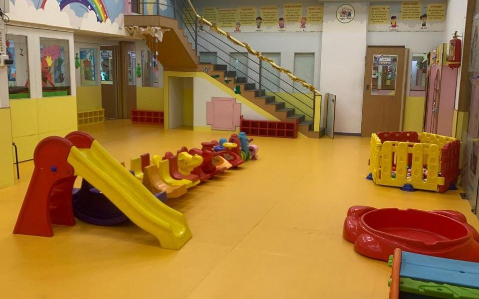 Happy Minds International Mulund preschool building in Mulund West, Mumbai