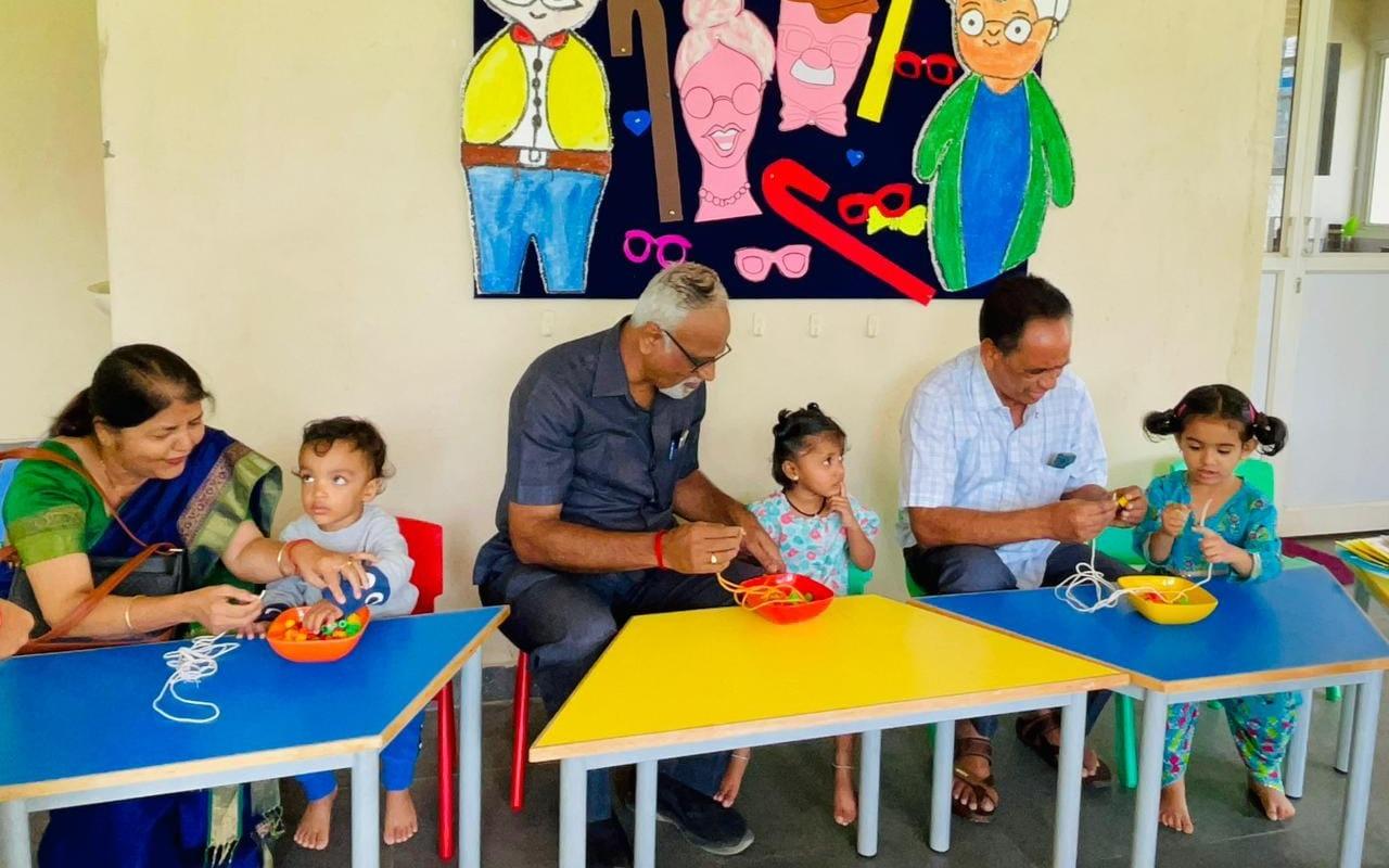 Aims Preschool preschool building in Haralur, Bengaluru