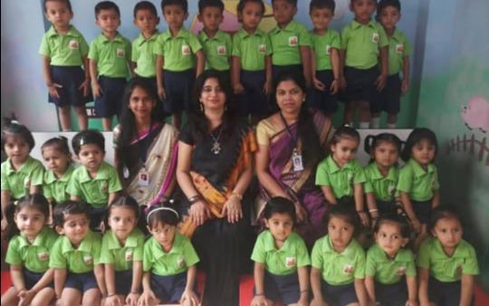 Jolly Kids Preschool, Daycare Charkop and Phonics Classes preschool building in Kandivali West, Mumbai