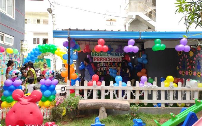 Bright Minds Preschool TC Palya preschool building in Krishnarajapura, Bengaluru