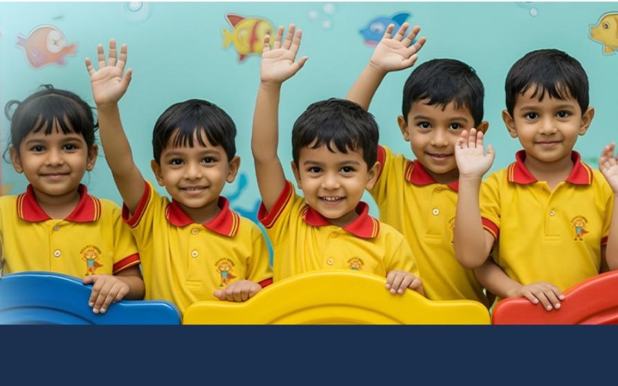 Shanti Juniors Vikas Nagar preschool building in Vikas Nagar, Lucknow