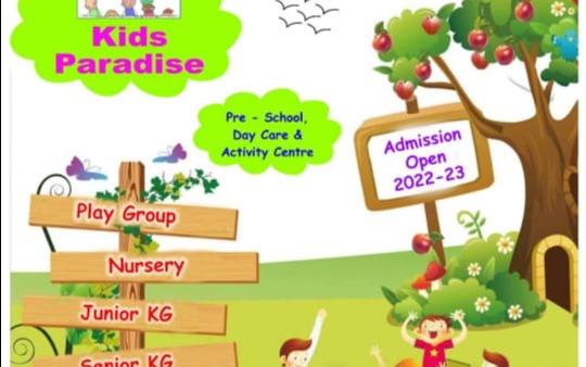 Kids Paradise Preschool & Daycare preschool building in Warje, Pune