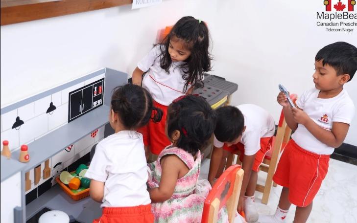Maple Bear Gachibowli preschool building in Pitampura, New Delhi
