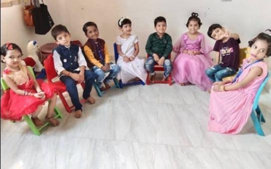 Kinder Joy Playgroup  Nursery And  Day Care preschool building in Kalyan, Mumbai