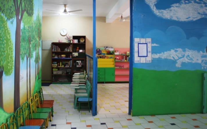 Peach Blossom Sector 61 preschool building in Sector 61, Noida