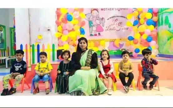 Mothers Pride preschool building in Rohini Sector 17, New Delhi