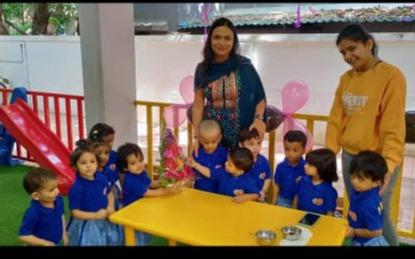 Modern Montessori International Pre School And Daycare preschool building in Market Yard, Pune