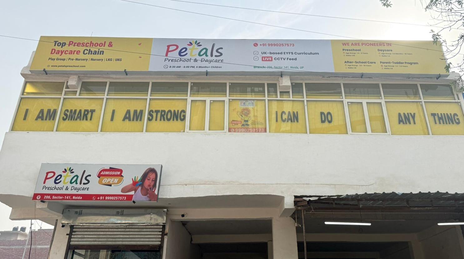 Petals Preschool Sector 141 Noida preschool building in Sector 141, Noida