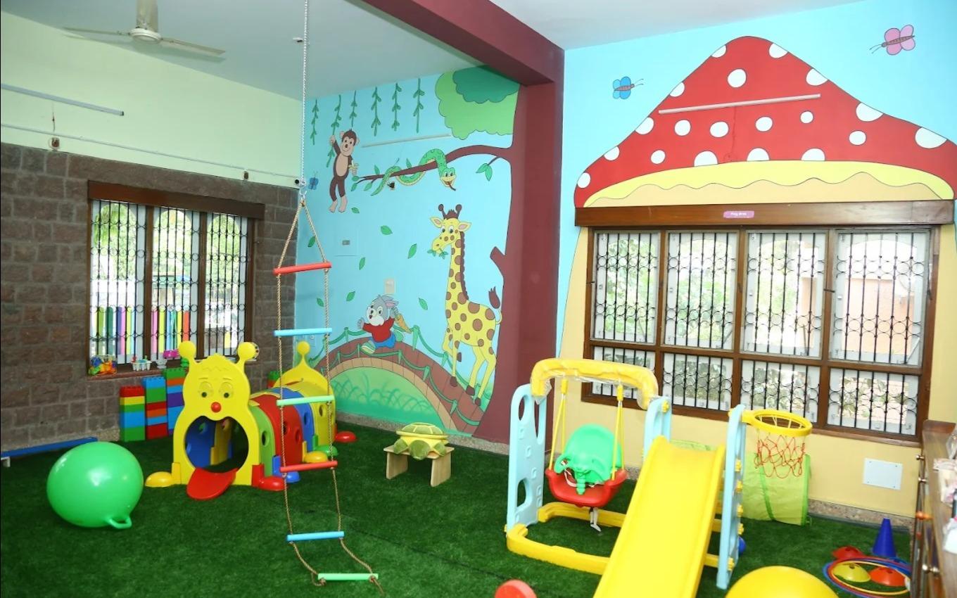 Hello Kids Girinagar preschool building in Girinagar, Bengaluru