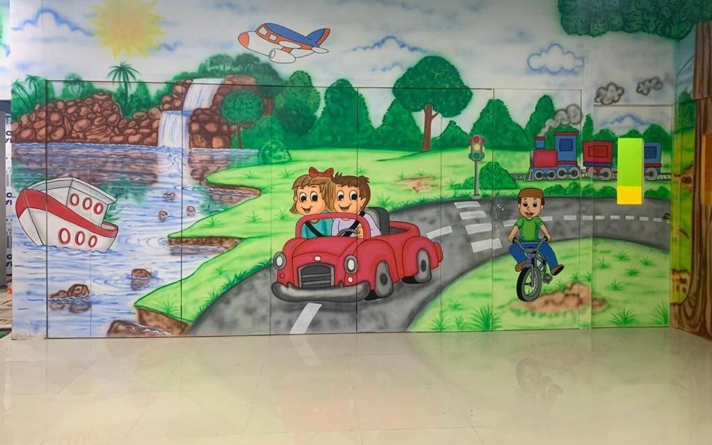 Podar Jumbo Kids Plus Palava 2 preschool building in Dombivali East, Mumbai