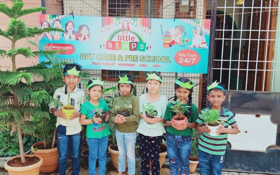 Little Steps Day Care & Preschool preschool building in Rt Nagar, Bengaluru