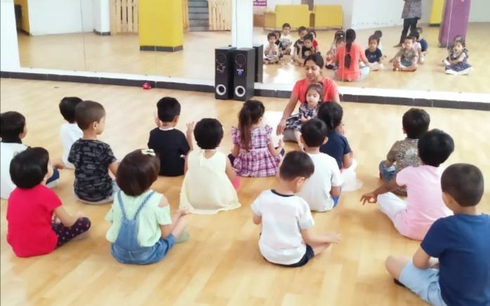 The Symphoria School Sector 50 preschool building in South Bopal, Ahmedabad