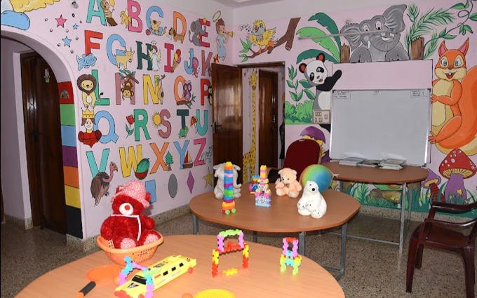 Halo kids Academy preschool building in Kuvempu Nagara, Mysuru